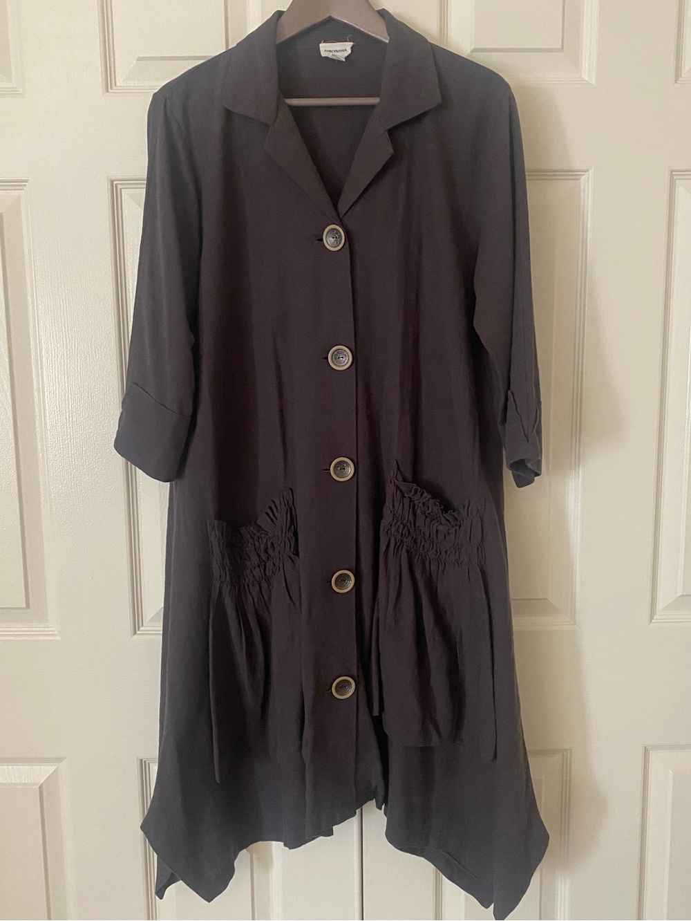 NWOT Linen shirt dress
